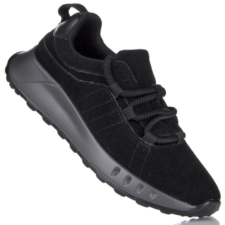 Czarne sneakersy z grubymi sznurówkami T. Sokolski J24-235 BLK