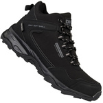 Zimowe buty trekkingowe DK 1029-P SAURON czarne wysokie ocieplone polarem