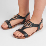 Sandałki S.Barski KV-5541-32 black czarne