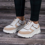 Sneakersy damskie Filippo DP4579/23 WH BE 