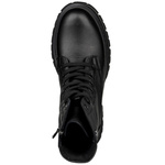 Skórzane Trzewiki damskie T.Sokolski SAR Z25-345 BLK czarne na platformie