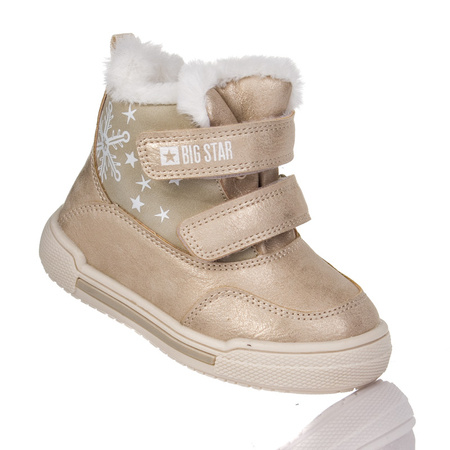 Śniegowce dziecięce Big Star KK374189 złote