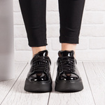 Półbuty sneakersy damskie Lemar 10150 czarne