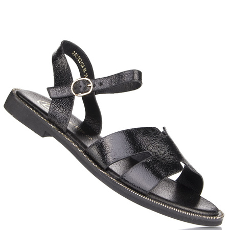 Sandały damskie Filippo DS3702 BK czarne