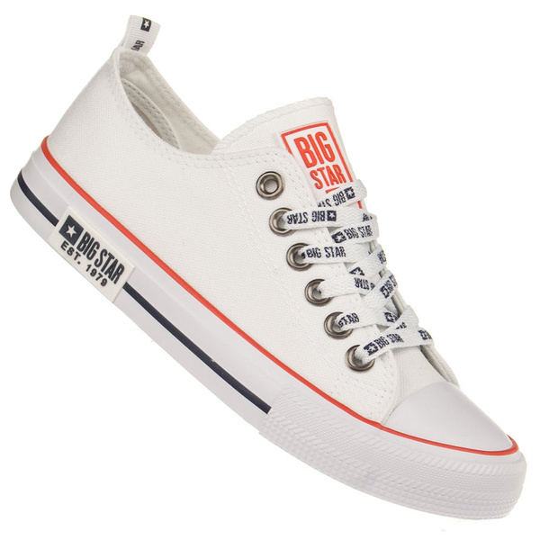Trampki damskie Big Star KK274101 białe 
