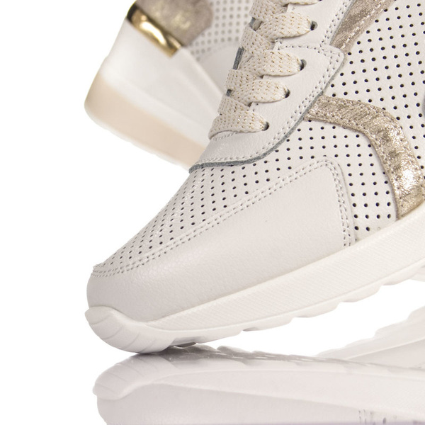 Sneakersy ażurowe Artiker 50C1285 white