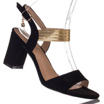 Sandałki S.Barski GD169 black czarne 