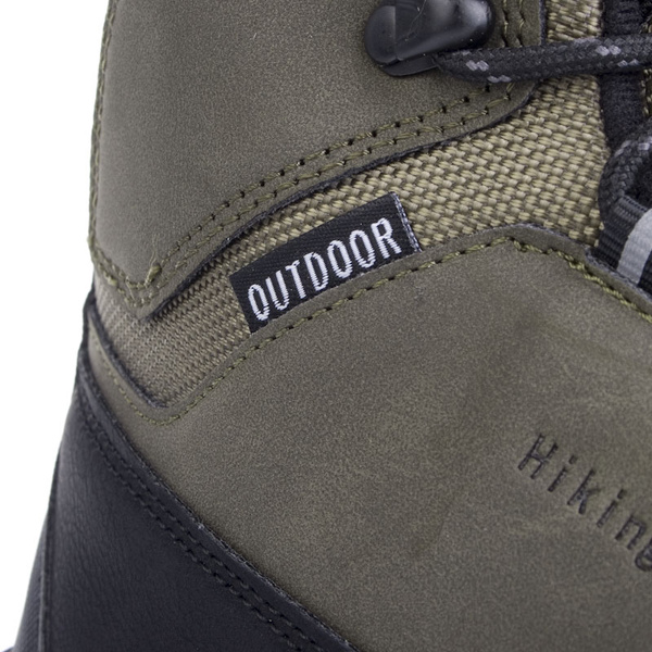 Trekking męski DK VB16972 Khaki wysoki