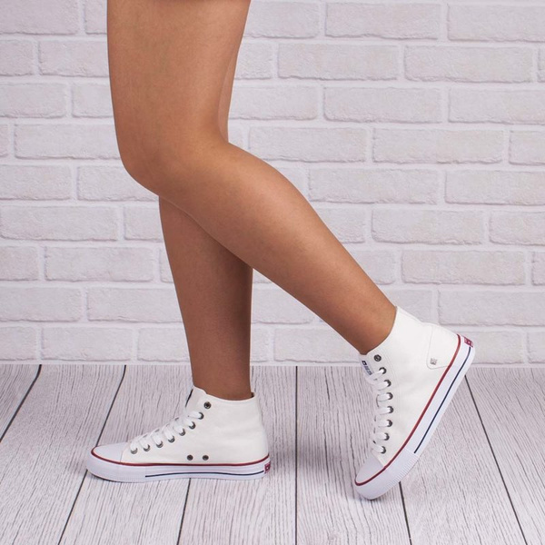 Wysokie Trampki Big Star DD274332 białe 