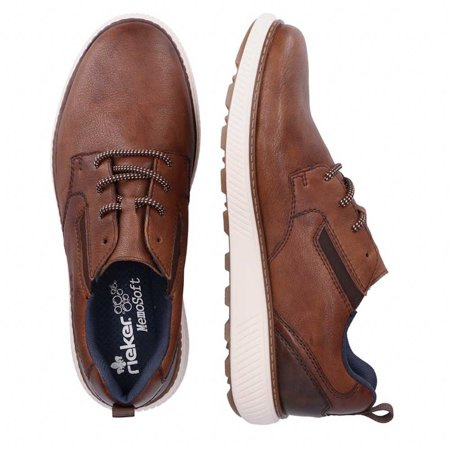 Półbuty męskie Rieker B3301-22 brown