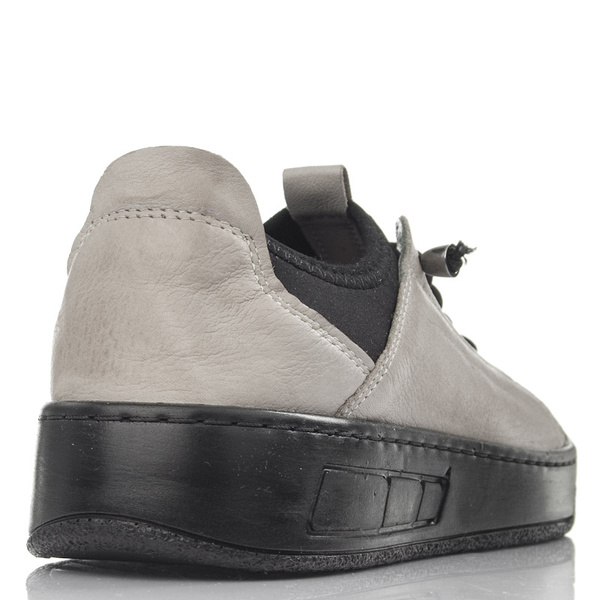 Półbuty damskie skórzane T. SOKOLSKI AMI W26-151 szare wygodne