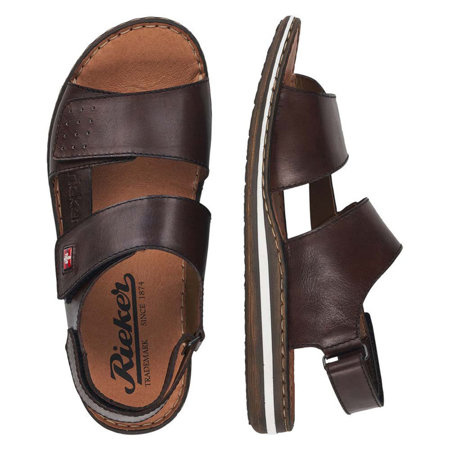 Sandały męskie Rieker 21080-25 brown