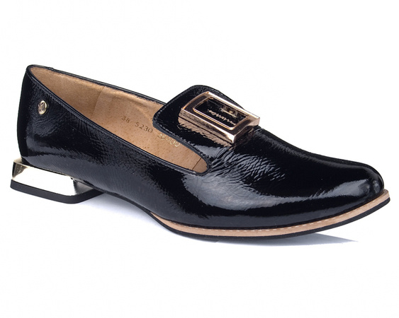 Loafersy  Maciejka 05230-01/00-5 czarny