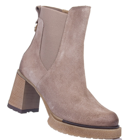 Botki damskie Lemar 60440 W.Fango skóra