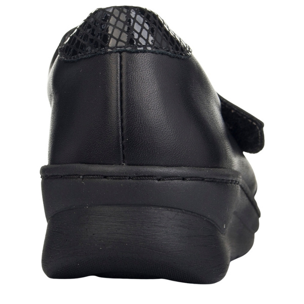 Buty Barefoot damskie na rzepy Helios 462 czarne skórzane Polskie