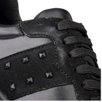 Czarne Sneakersy damskie Maciejka P7239-01 czarne skórzane sportowe
