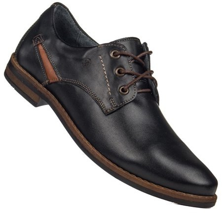 Półbuty męskie Abis 7083/728 50 czarny