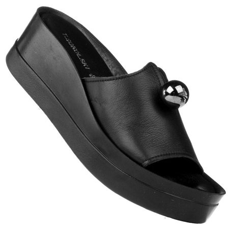 Klapki damskie T.Sokolski BK L22-315 BLK