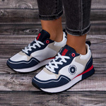 Sneakersy Big Star LL274538 biały/granat