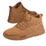Sneakersy zimowe męskie Big Star SS174281 brązowe lekkie wygodne