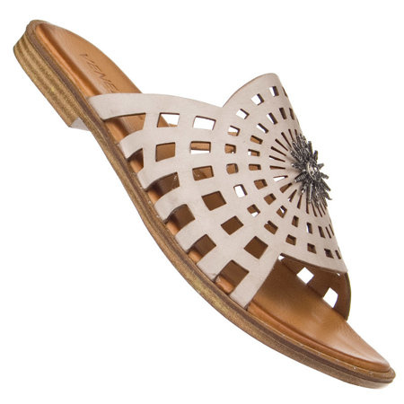 Klapki damskie Venezia 030510582 SIL GR szary