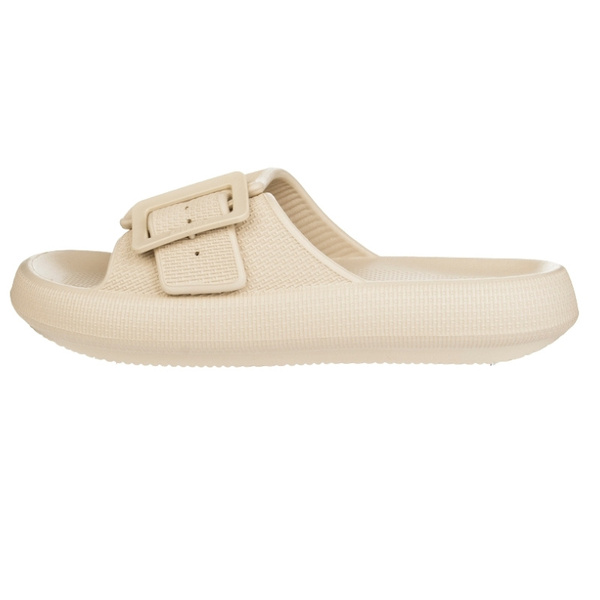 Damskie Klapki na platformie Big Star RR274A582 beżowe eva lekkie