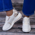 Sneakersy ażurowe Artiker 50C1285 white