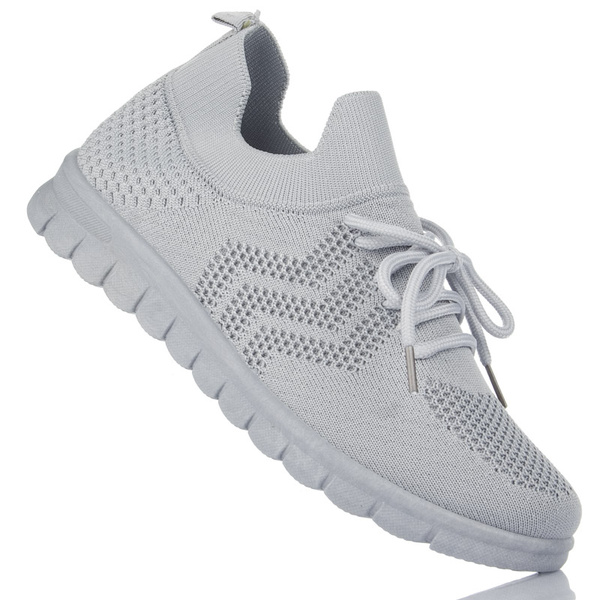 Sneakersy damskie Potocki 44300GR szare