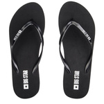 Piankowe Japonki damskie Big Star RR274A549 czarne lekkie na lato