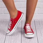 Trampki Big Star T274020 603 czerwone