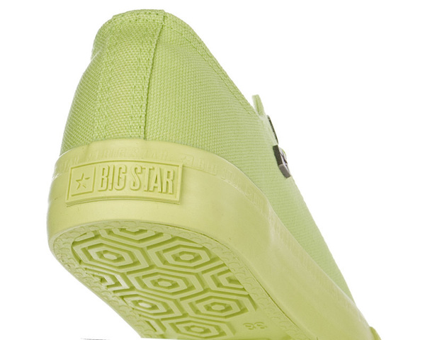 Trampki niskie Big Star AA274012 limonka