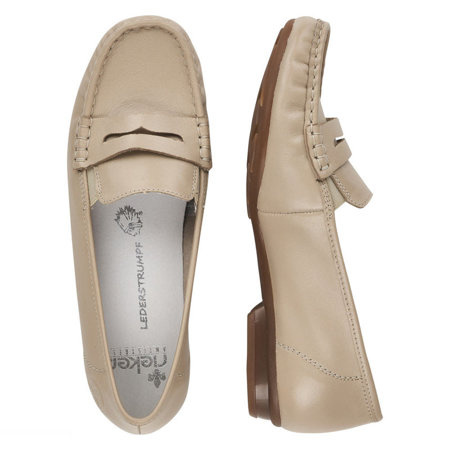 Mokasyny damskie Rieker 40073-60 beige