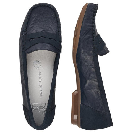 Mokasyny damskie Rieker 40054-15 blue