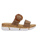 Klapki damskie Rieker V2392-62 beige