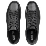 Czarne półbuty męskie casual Big Star SS174121  skórzane sportowe