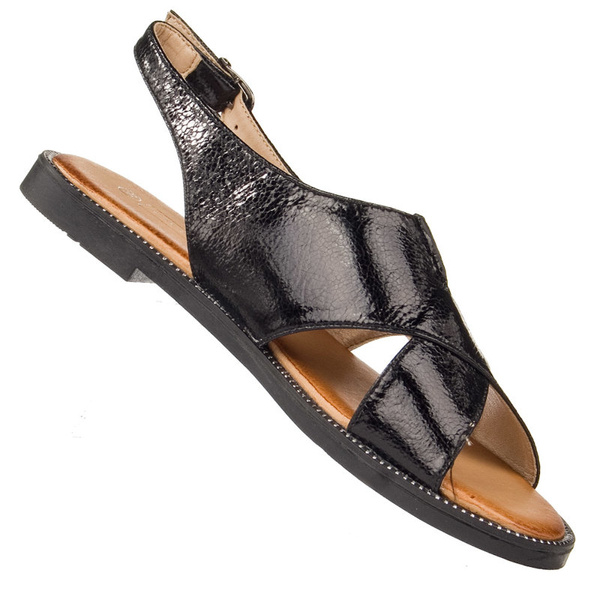 Sandały damskie Filippo DS2104/22 BK czarne