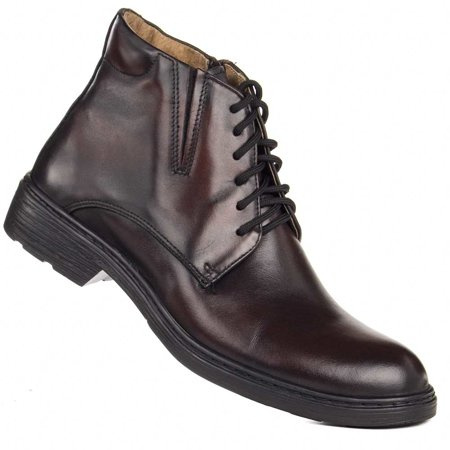 Botki męskie Jamarc 427 brązowe