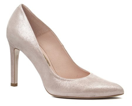 Szpilki Bravo Moda 1373 lamina cipria róż