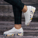 Sneakersy ażurowe Artiker 52C2153 biały
