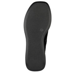 Zamszowe Botki damskie na koturnie D&A S.Barski MR52-106 czarne