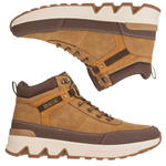Trapery męskie Big Star SS174251 camel ciepłe trekkingi zimowe