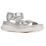 Sandały damskie Contes 555 biały zmija