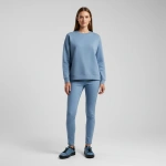 Półbuty damskie skórzane T. SOKOLSKI AMI W26-151 BLUE niebieskiE