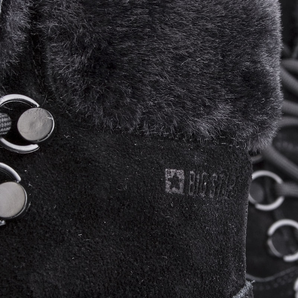 Trzewiki damskie Big Star OO274228 czarne 