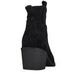 Botki kowbojki na obcasie zamszowe damskie S.Barski HY52-537 czarne