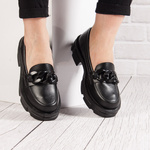 Mokasyny Filippo DP3221/22 BK BK czarne