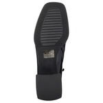 Botki lakierowane damskie Artiker 57C1037 czarne skórzane ocieplone