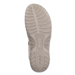 Sandały damskie na rzepy beżowe Rieker 64870-62 Beige z gumkami