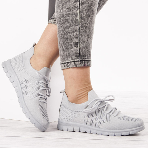 Sneakersy damskie Potocki 44300GR szare