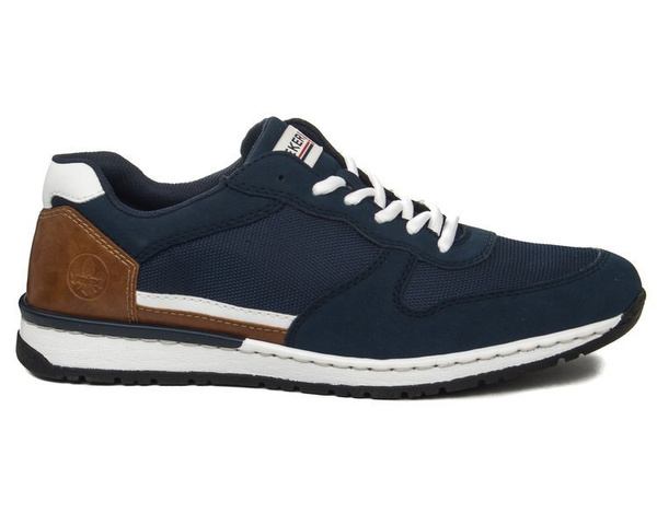 Sneakersy Rieker B5129-14 blue niebieski
